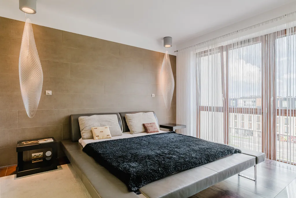 Frame from a penthouse with a terrace and hot tub