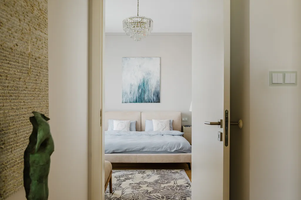 Frame from a penthouse with a terrace