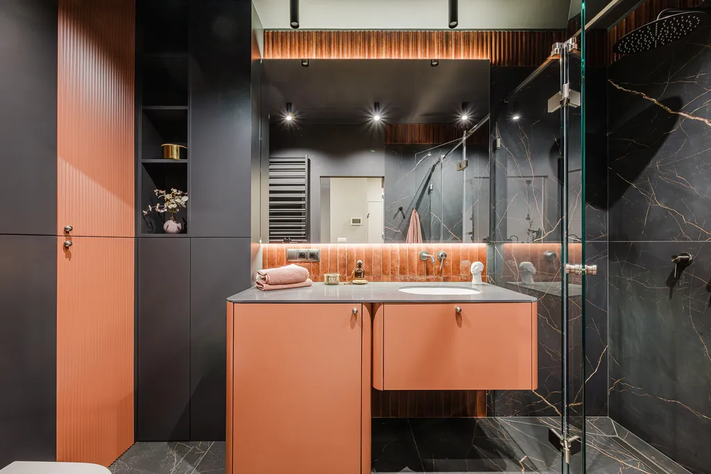 Frame from an apartment with a boutique-hotel feel