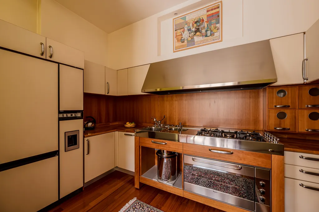 Frame from a classic mahogany apartment