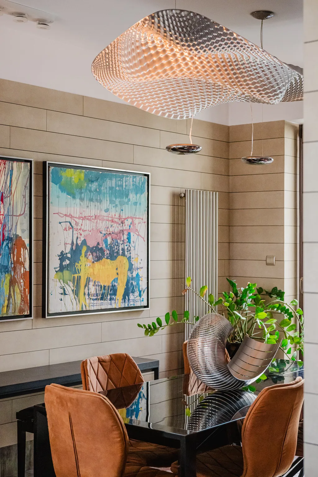 Frame from a penthouse with a terrace and hot tub