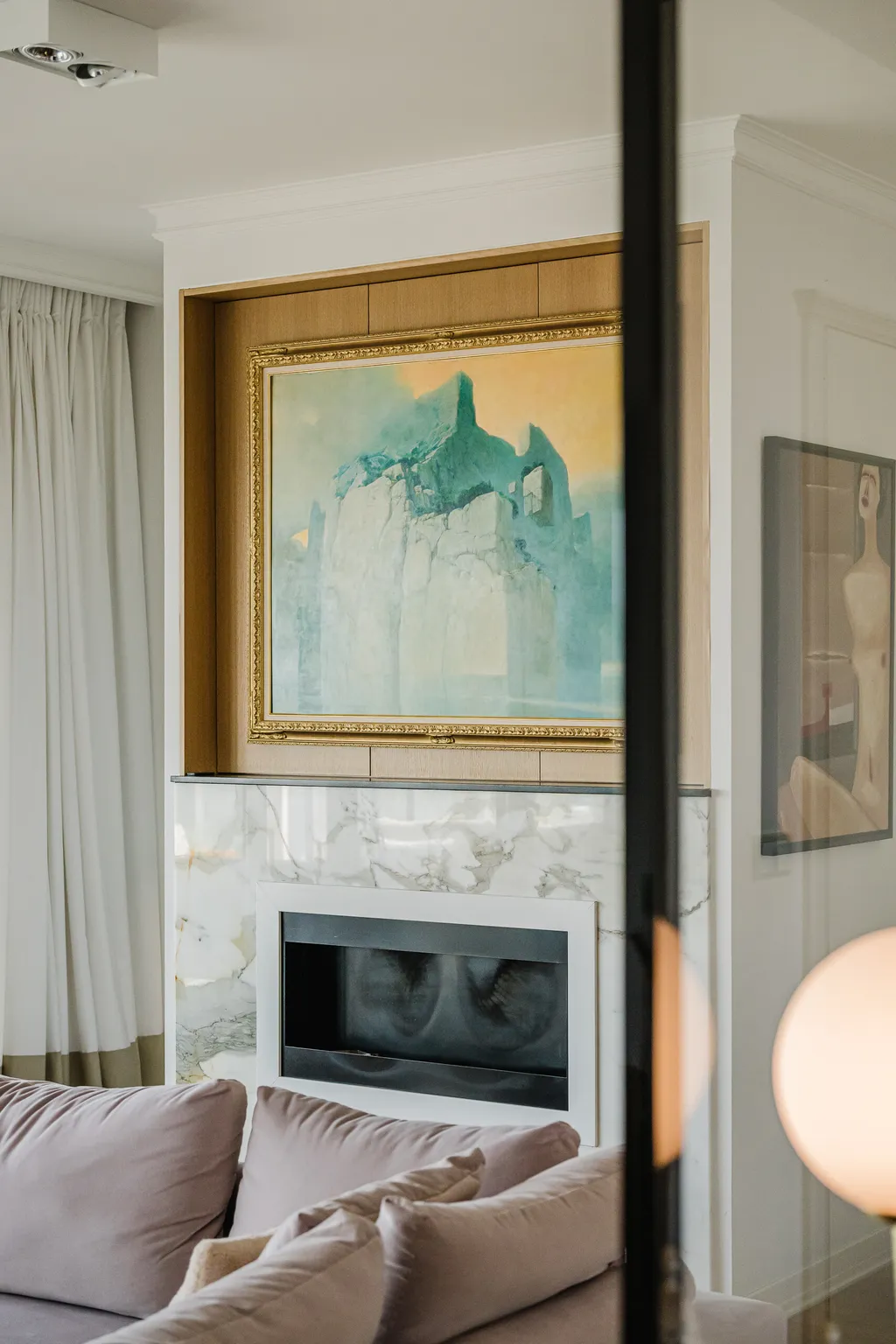 Detail from a penthouse with a terrace