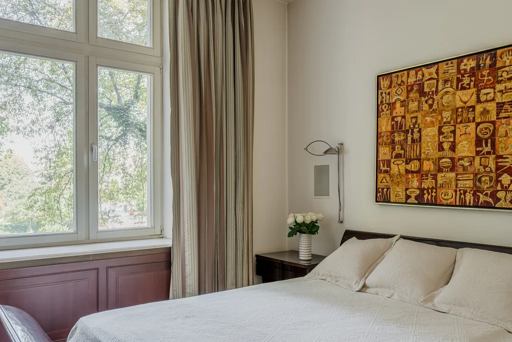 Frame from a classic mahogany apartment