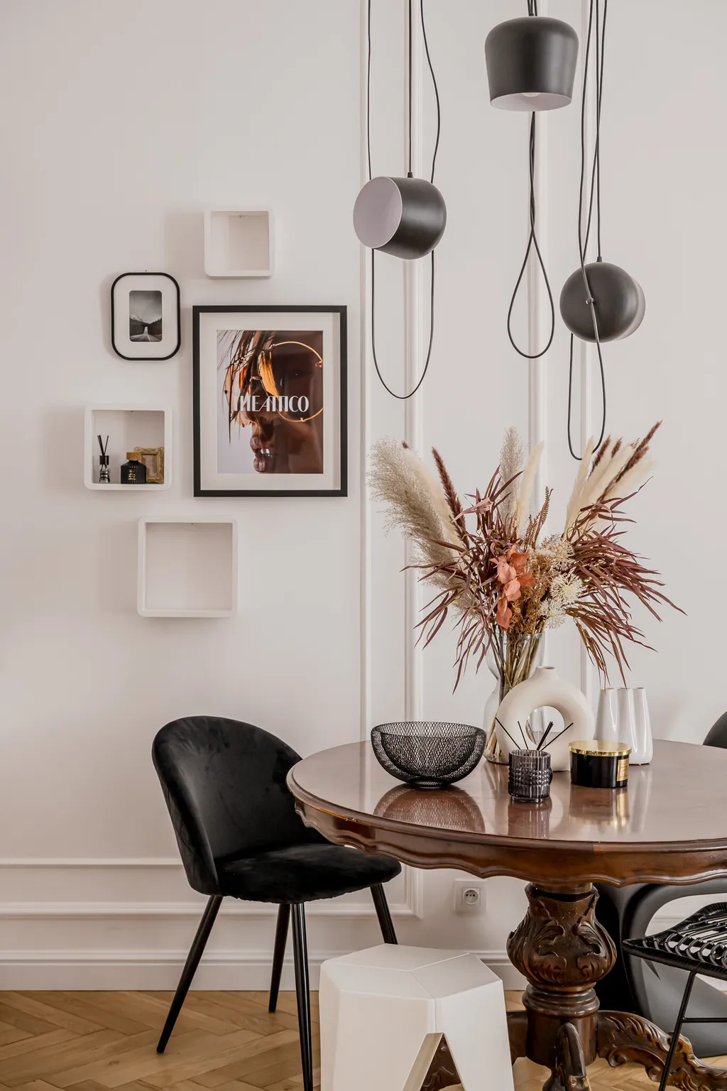 Frame from an apartment in a pre-war building
