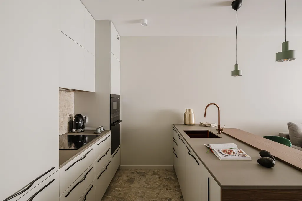 Frame from an apartment with a boutique-hotel feel