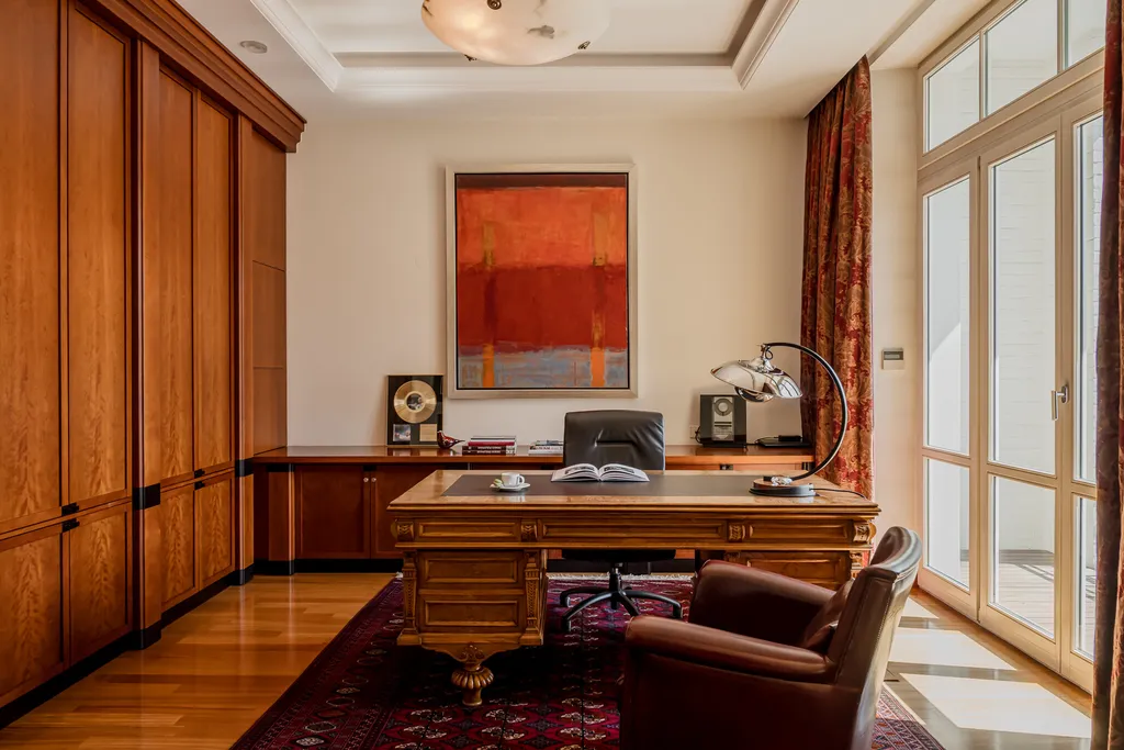 Frame from a classic mahogany apartment