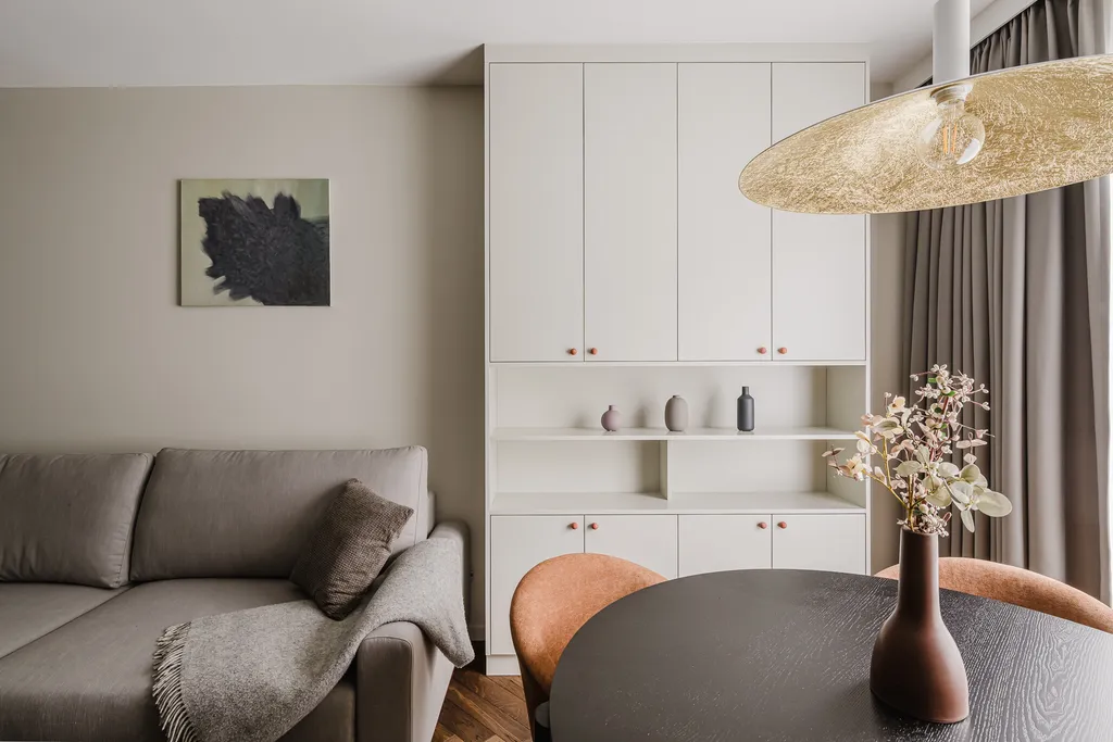 Frame from an apartment with a boutique-hotel feel