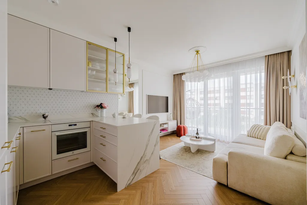 Frame from a French-style apartment