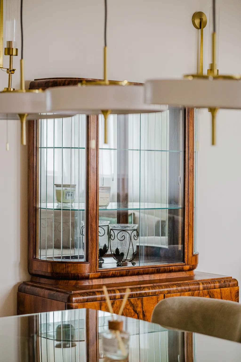 Detail from an apartment with Art Deco furniture