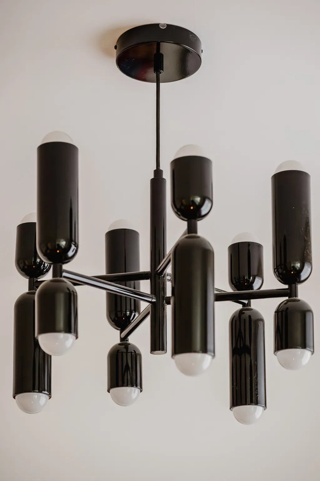 Detail from an eclectic retro-style apartment