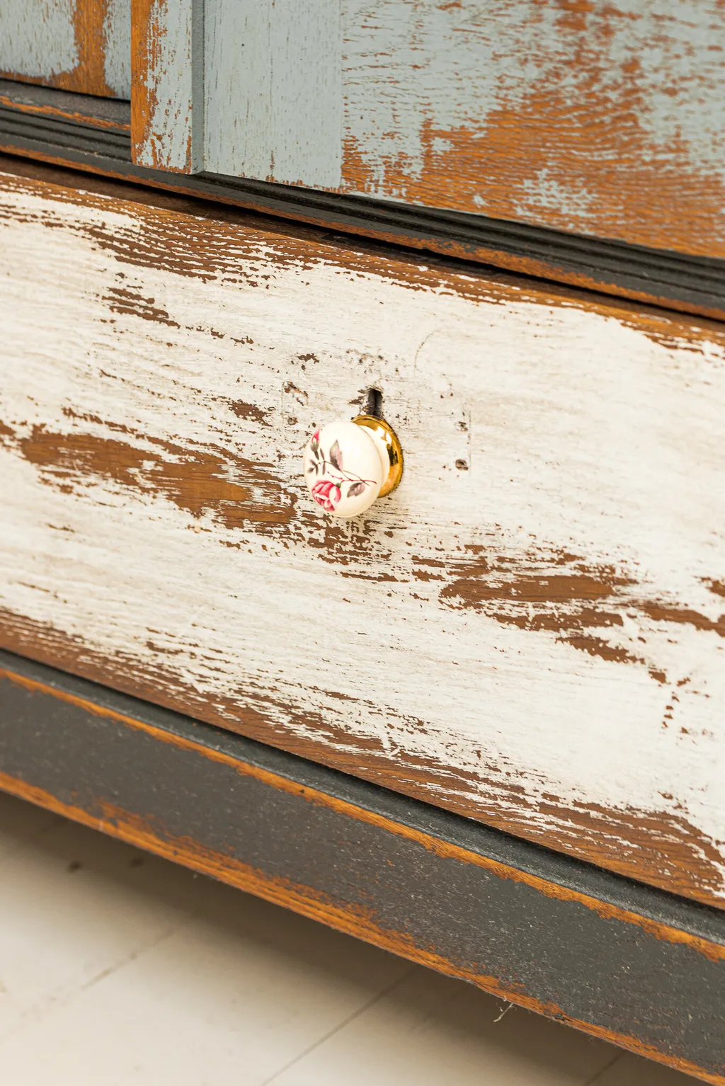 Detail from a loft-style attic apartment