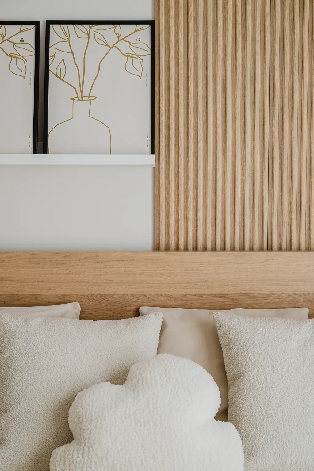 Detail from an apartment in beige tones